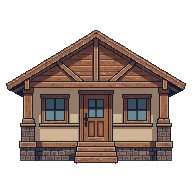 A brown-timber craftsman.
